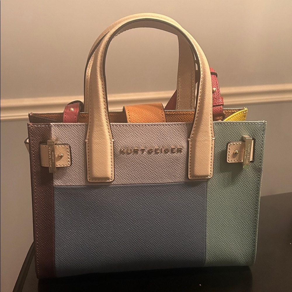 Kurt Geiger Color Block Crossbody Bag